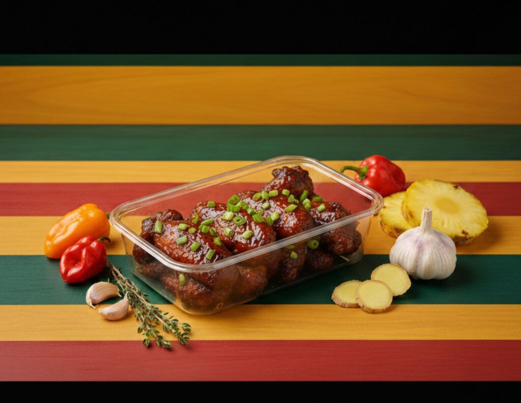 jamaican pineapple jerk glaze chicken wings frozen uk delivery